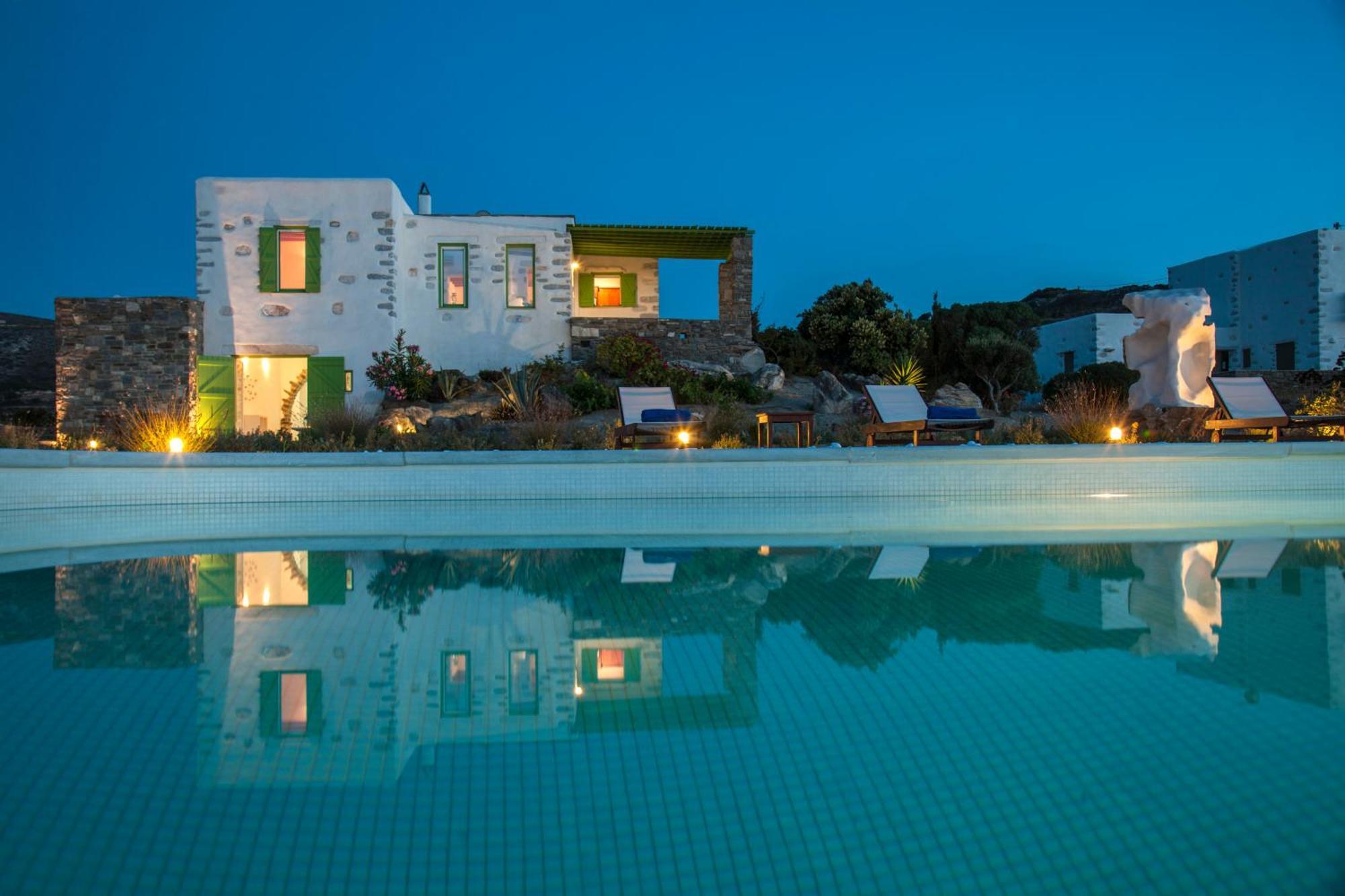 Villa Aeolos With 2 Private Pools Sarakíniko Exterior photo
