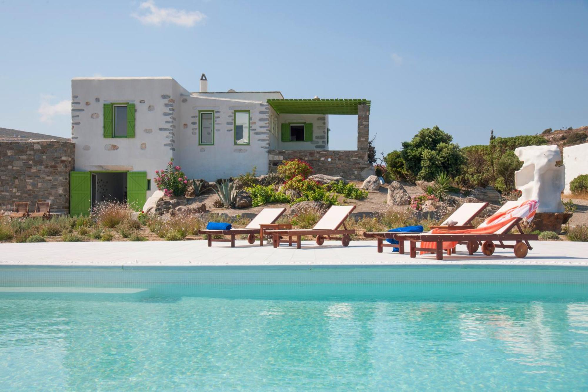 Villa Aeolos With 2 Private Pools Sarakíniko Exterior photo